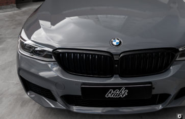 BMW 6GT (Полная оклейка в серый глянец «Nardo Grey» + Керамический состав на пленку)