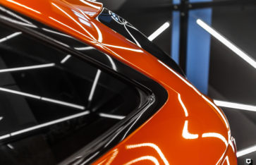 Audi Q5 (Оклейка всего кузова в оранжевый глянец)