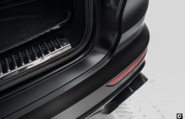 Porsche Cayenne (958) Оклейка кузова в черный матовый сатин